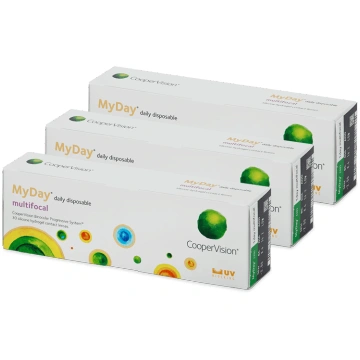 MyDay daily disposable multifocal (90 lēcas) Coope