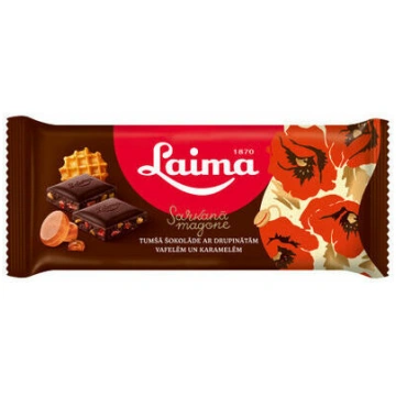 Šokolāde tumšā Sarkanā Magone 90g, Laima