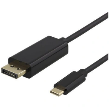 Deltaco USBC-DP200, USB-C/DP, 2 m