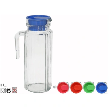 Krūze ar vāku 1 l, 8x12x23,5 cm, KITCHEN&GO | 8445
