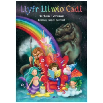 Llyfr Lliwio Cadi Bethan Gwanas