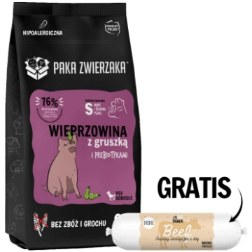PAKA ZWIERZAKA Seventh HeavenSausā barība Cūkgaļa