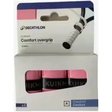 Tenisa overgrips “TA Comfort”, 3 gab, maigi rozā K