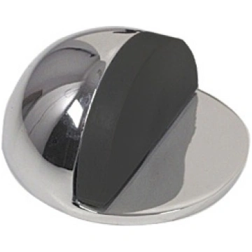 Durvju atbalsts Metal-Bud, gumija/tērauds, hroma k