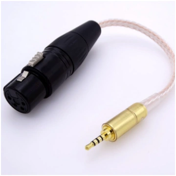 Adaptor Cable from Female 4-pin XLR to 2.5mm TRRS