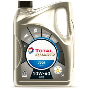 Motoreļļa TOTAL QUARTZ 7000 ENERGY 10W-40 5L TOTAL
