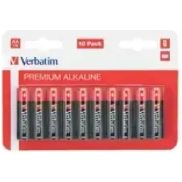 Verbatim AA sārma baterijas 1.5V