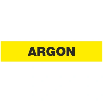Adesivo per tubazioni Argon Segnaletica Centro Sil