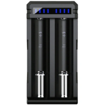 XTAR ® SC2 ātrais lādētājs Li-ion (18650, 21700, 2