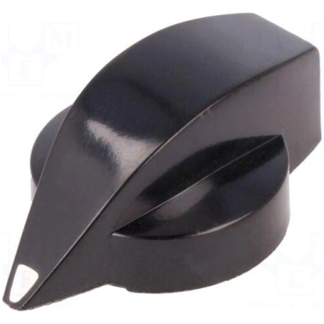 Knob | with pointer | thermoplastic | Øshaft: 6mm 