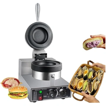 Ledus saldējuma burgeru instruments Komerciālais e