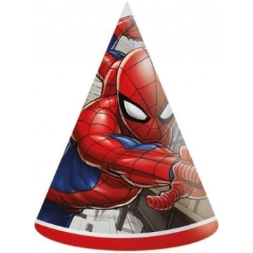 Cepurītes Spiderman Crime Fighter, 6 gab
