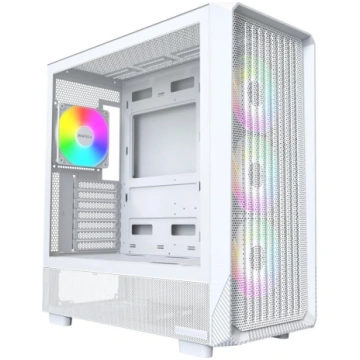 CASE MIDITOWER MATX W/O PSU/X5 (W) MONTECH