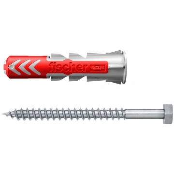 Dībelis Fischer DuoPower, skrūves, 12 mm x 60 mm, 