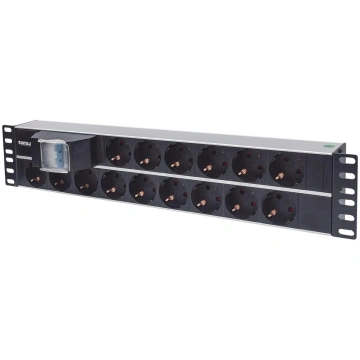 Intellinet 19" 2U Rackmount 15-Output Power Distri