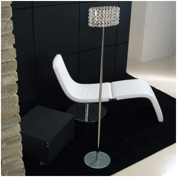 BACCARAT eleganta kristāla stāvlampa, caurspīdīga 