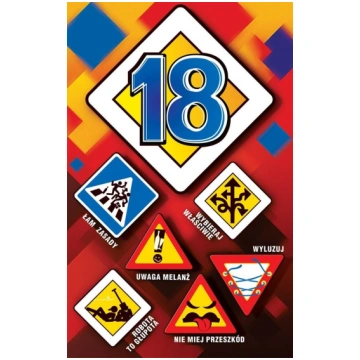 AB Card Kartka okolicznosciowa Urodziny 18 US06 43