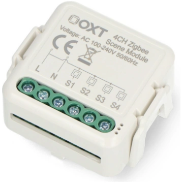 Tuya - 4-channel mini ZigBee scene controller - 12