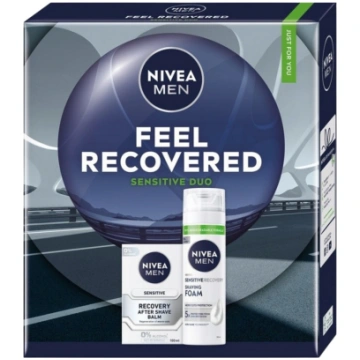 NIVEA_SET Men Feel Recovered Sensitive Duo skūšanā