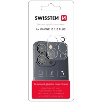 Swissten Tempered Glass For Camera Lens For Apple 