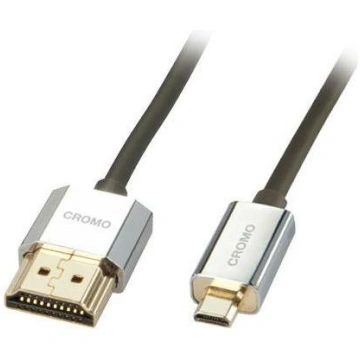 CROMO Slim HDMI High Speed A/D Kabel 0 5m with Eth