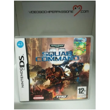 WARHAMMER 40.000 SQUAD COMMAND NINTENDO DS (usato 