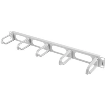 Lanberg 19" cable management panel 5 rings - type 