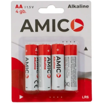 AMICO AA Batteries, 4-pack 9141786