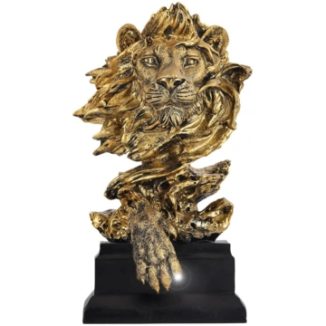 XINGYAN Worthy Resin Lauva statujas, dzīvnieku kar