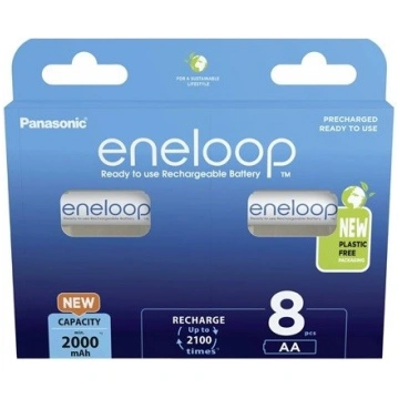 Uzlādējamas baterijas PANASONIC ENELOOP AA 2000 mA