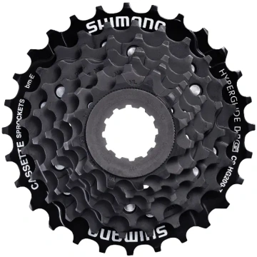 Aizmugurējais zvaigznītes bloks Shimano CS-HG200 T