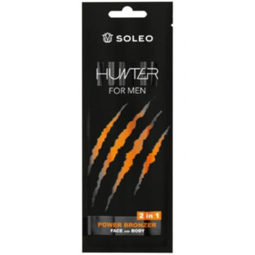 HUNTER 15 ml Vīriešu solārija iedeguma krēms ar br