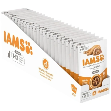 IAMS Delights mitrā barība kaķēniem – kaķu barības