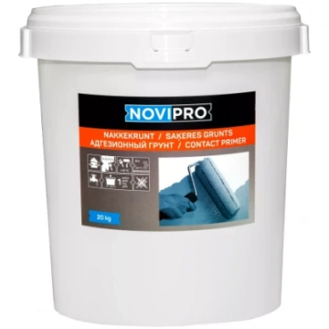 NOVIPRO Saķeres grunts ar kvarca smiltīm 20kg Sark