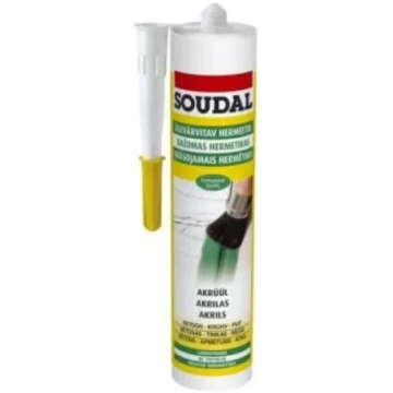 Soudal ACRYRUB grey 280ml Akrila hermētiķis pelēks