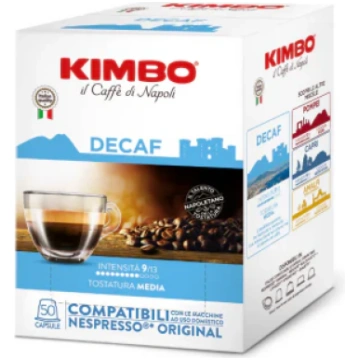 Capsule caffè Kimbo miscela Decaffeinato compatibi