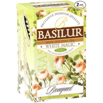Basilur „White Magic“ zaļā tēja, 2 x 20 tējas mais