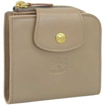 IL BISONTE Medium Acero Wallet - Brown