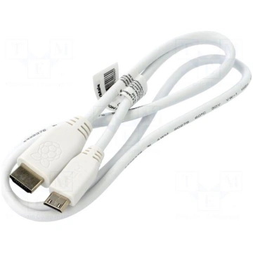 Accessories: connection cable | white | 1m Raspber