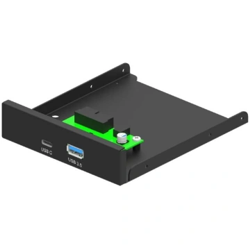 Gembird CASE ACC FRONT 3.5" PANEL/USB 2P FDI3-U3C-