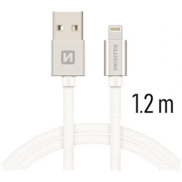 Swissten Textile Fast Charge 3A Lightning (MD818ZM