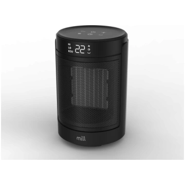 Mill FH1500BLACK Ceramic fan heater 1500 W Suitabl
