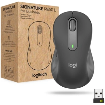 Logitech Signature M650 L Wireless Mouse for Busin