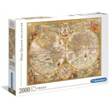 Puzzle Mappa antica 2000 pz Clementoni 32557
