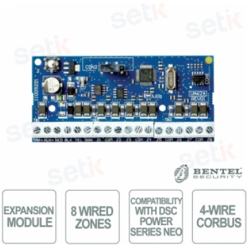 HSM2108 8-Zone Wired Expansion Module for PowerSer