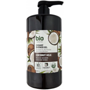 BIO NATURELL Krēmveida dušas želeja Kokosriekstu p