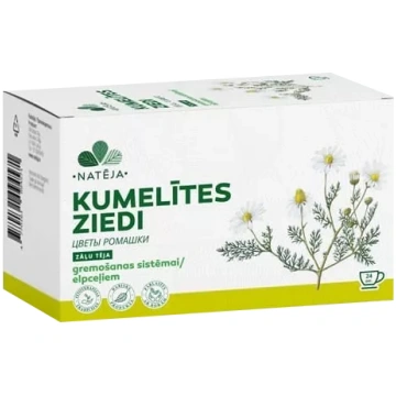 NATĒJA Kumelīšu Ziedu tēja maisiņos, 24 gab