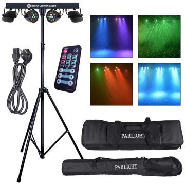 LIGHT4ME LED PAR LASER BEAM lighting kit