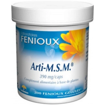 Arti Msm 390mg 200 Capsules Fenioux