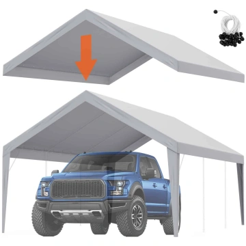 VEVOR 4x6m auto nojumes nomaiņas pārsegs, ūdensizt